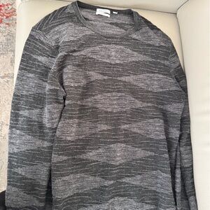 Men's Gray Sweater italian wool